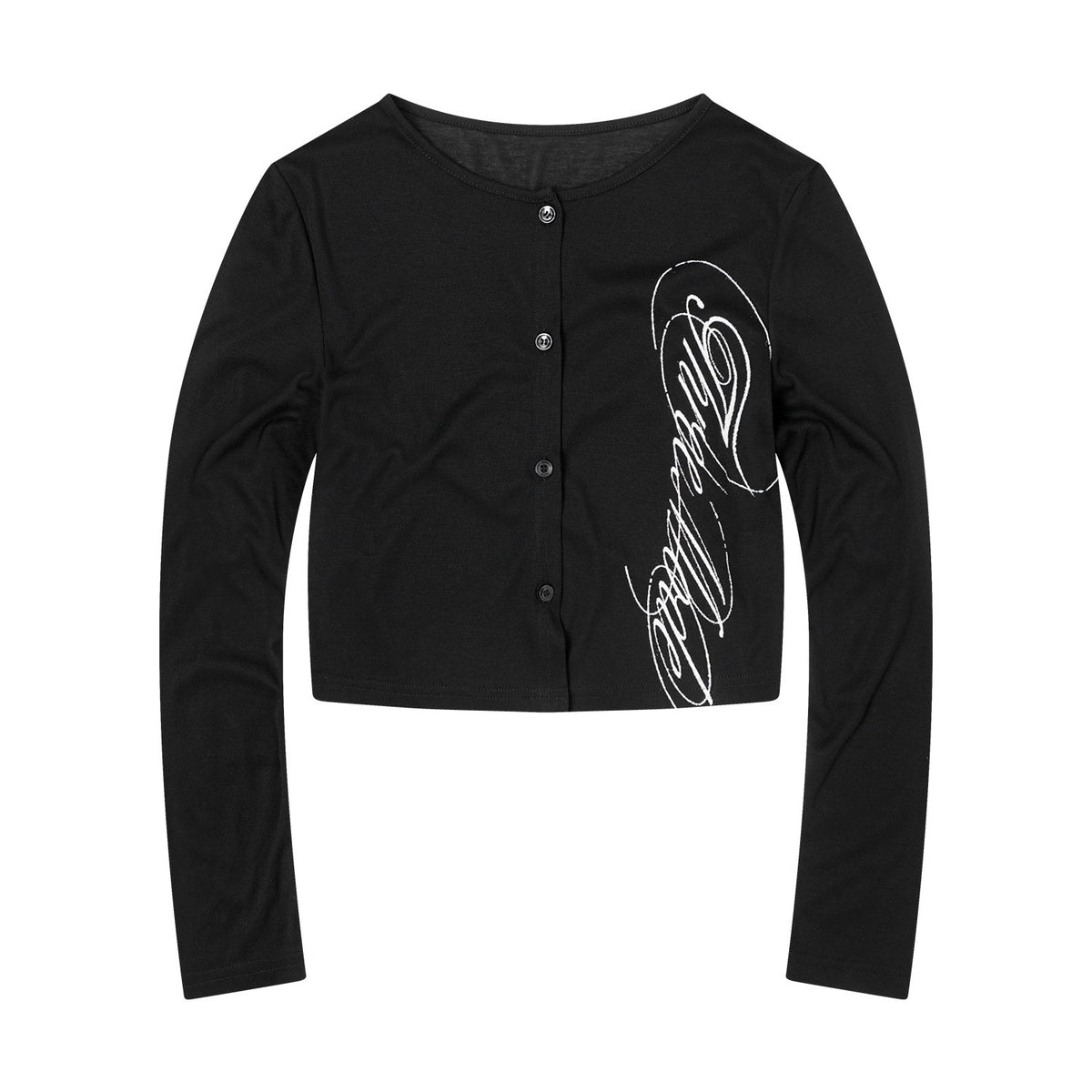 3MODE_Vintage_Print_Slim_Fit_Open_Front_Women&