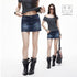3MODE_Washed_Distressed_Rivet_Low_Waist_A_Line_Women&