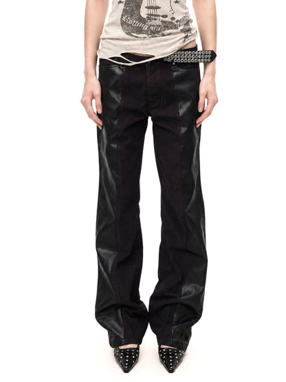 3MODE Y2k Punk Patchwork High Street Stacked Women&