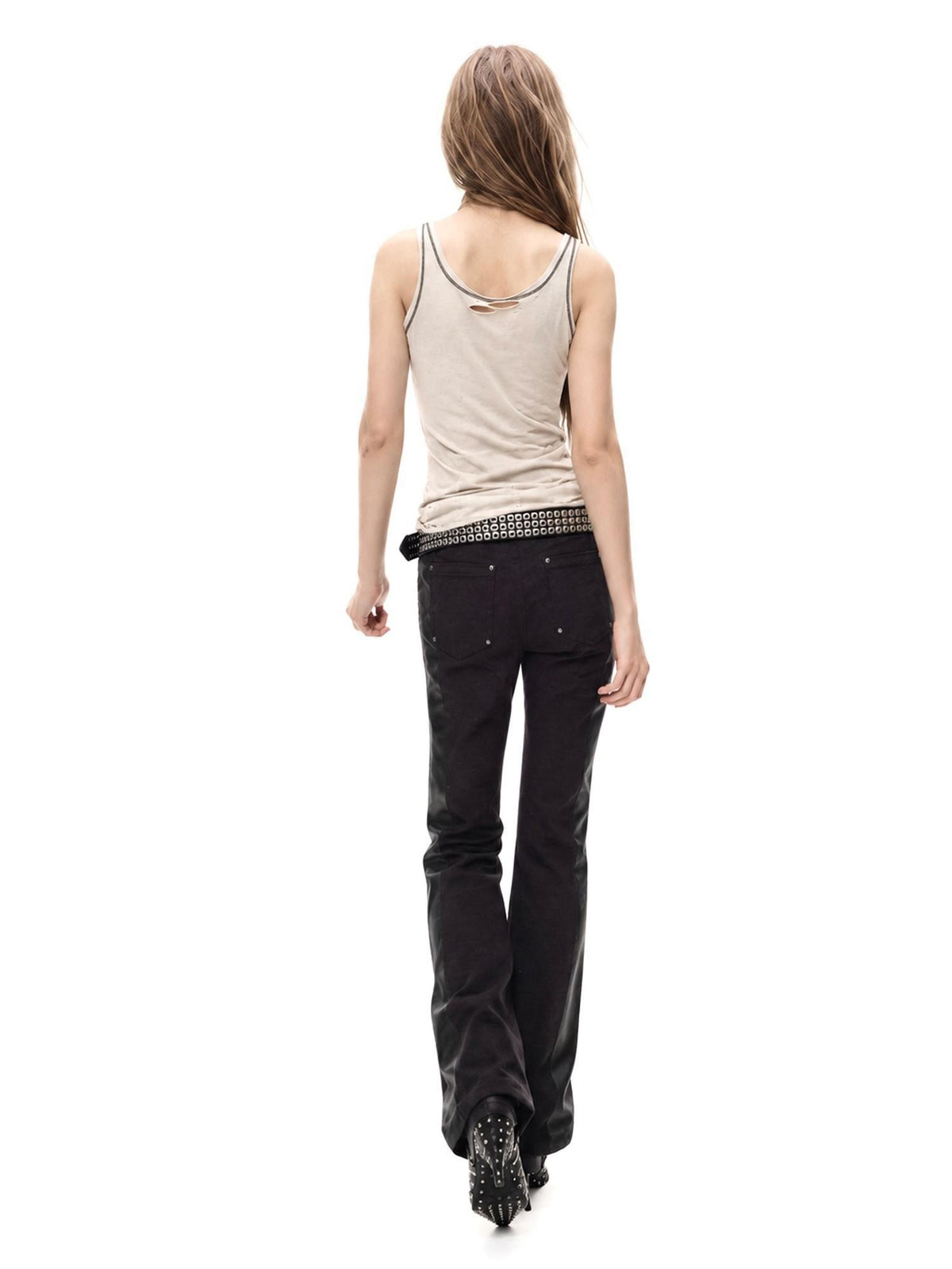 3MODE Y2k Punk Patchwork High Street Stacked Women&