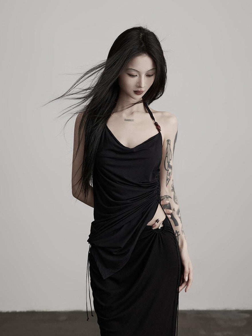INDULGE Original Design Ruched Modal Regular Fit Women No Padding Basic Camisoles