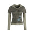 NAPSNAPS_Striped_Patchwork_Letter_Print_Hooded_Women&