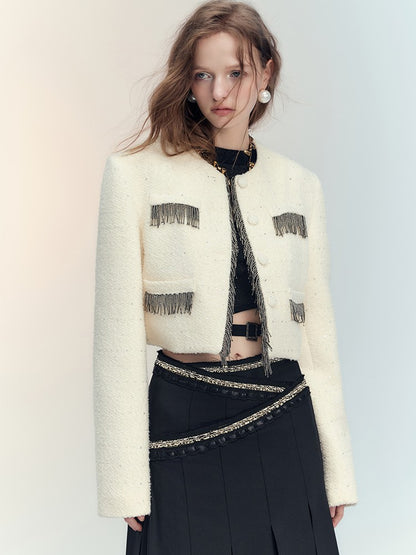 AnnoMundi Sequin Textured Boucle Two Piece Women&