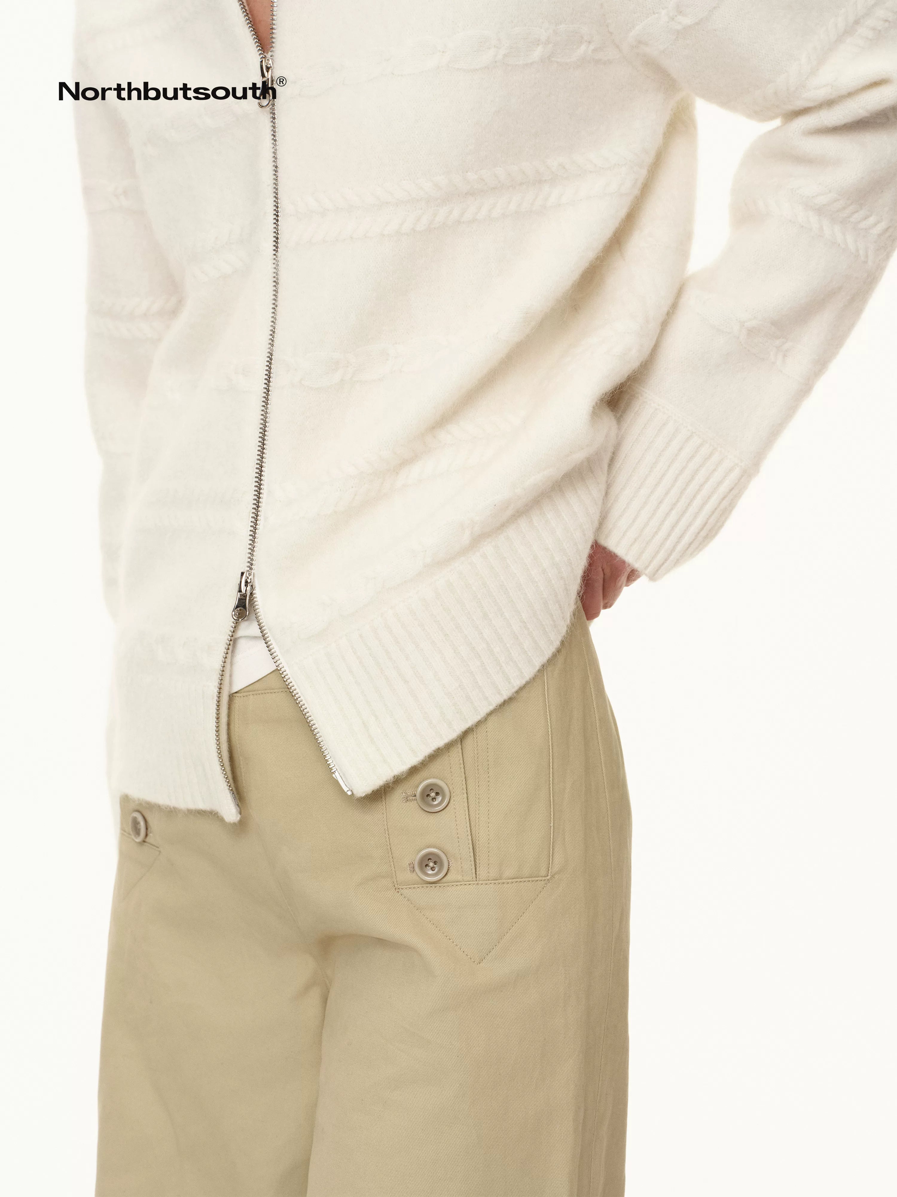 3d Embossed Relief Textured Aran Women&