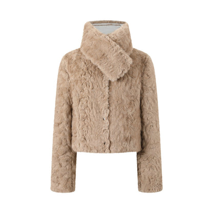 7Shiftin_Insulated_Commuter_Short_Lapel_Regular_Fit_Women_Khaki_Puffer_Jackets_MISSTT