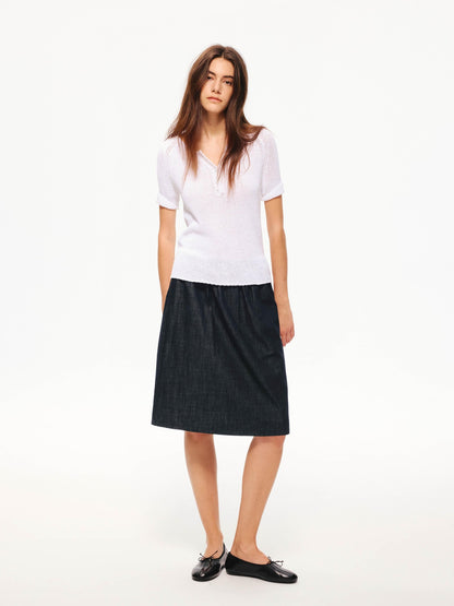 Northbutsouth Four Tone Multi Button Turnback Knit Women&
