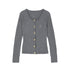 7Shiftin Versatile Three Piece Cardigan Set With Tie Preppy Layered Knitwear Sweaters