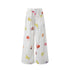 7Shiftin 100 Percent Cotton Drawstring Natural Waist Loose Fit Women Wide Leg Pants