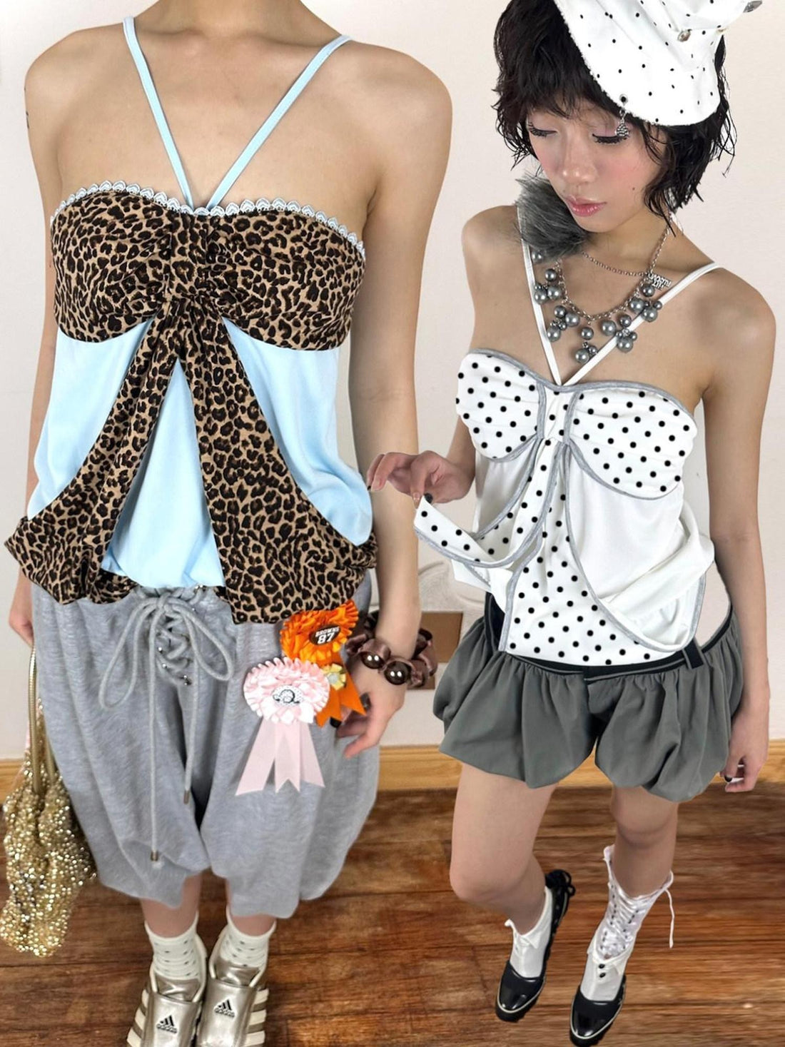 nit alcove Breathable 100 Percent Cotton Polka Dot Tie Slim Unisex Office Camisoles