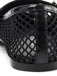 RUN TO THE FUTURE Breathable Cutout Slip On Casual Ballet Round Toe Lambskin Insole Flats