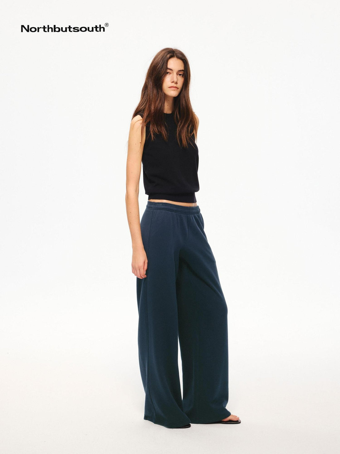 Northbutsouth Lightweight Elastic Waist Drawstring Loose Women&