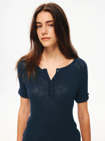 Northbutsouth Four Tone Multi Button Turnback Knit Women&