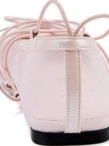RUN TO THE FUTURE Bow Detail Square Toe Slip On Ballet Casual Sheepskin Lined Everyday Flats