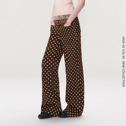 The_NeverMore_Cotton_Polka_Dot_Vintage_Natural_Waist_Casual_Women_Brown_Straight_Leg_Jeans_MISSTT