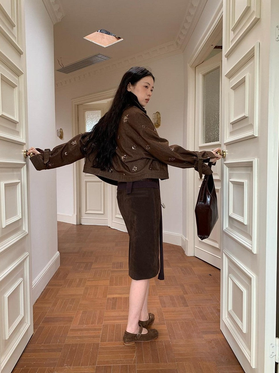 Dorydory Chic Straight Cut A Line Slim Fit Women&