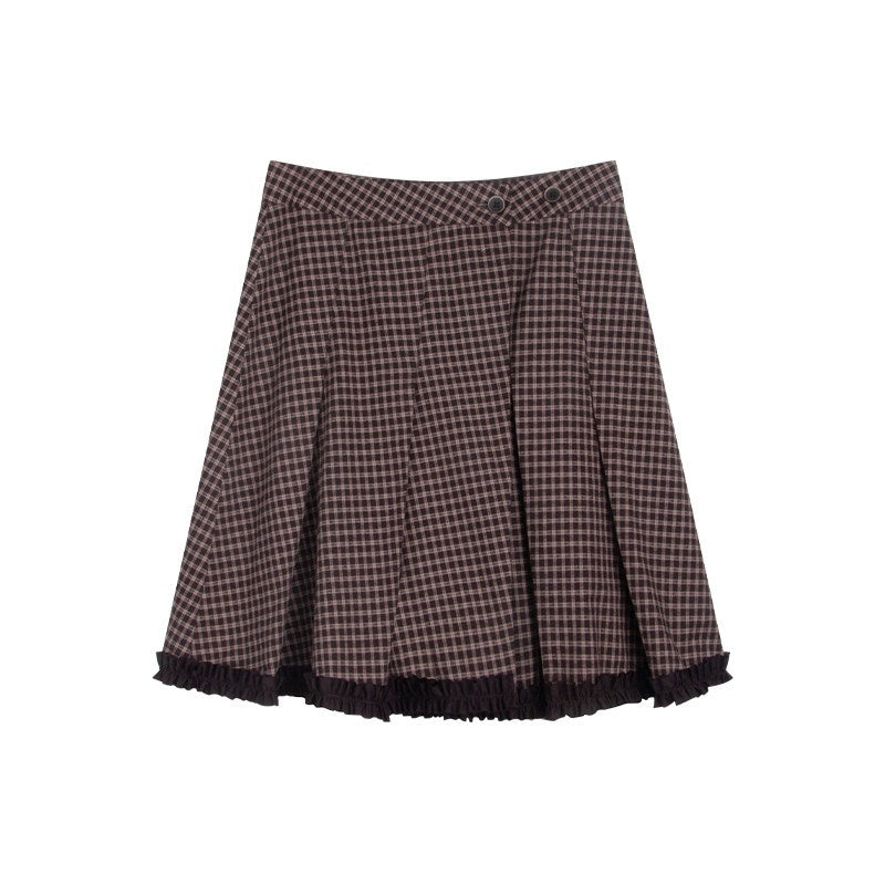 NAPSNAPS_Plaid_Ruffle_Splice_Vintage_Women&
