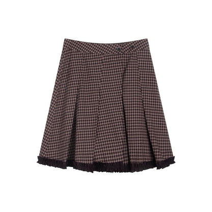 NAPSNAPS_Plaid_Ruffle_Splice_Vintage_Women&