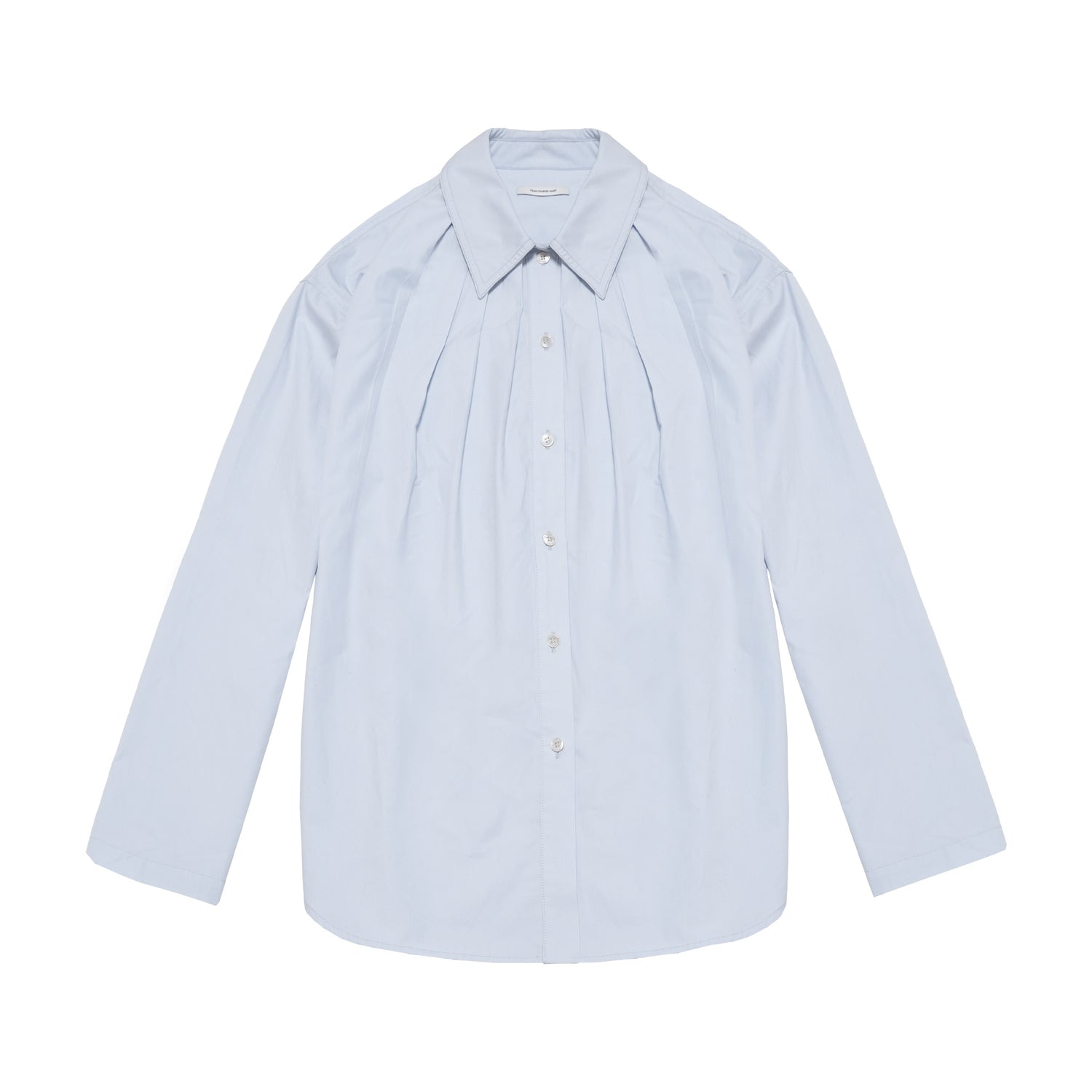 Northbutsouth_Blue_White_Pleated_Casual_Loose_Relaxed_Fit_Women&