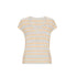 Northbutsouth_Colorful_Striped_V-neck_Frayed_Edge_Women&