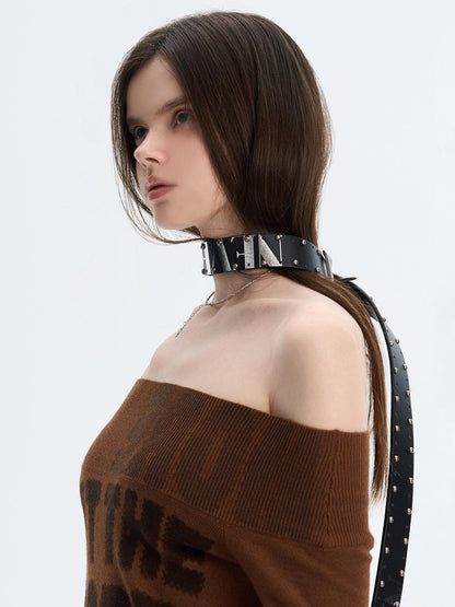 The NeverMore Sleek Black Printed Pu Pin Buckle Slim Women Adjustable 107Cm Faux Leather Belts