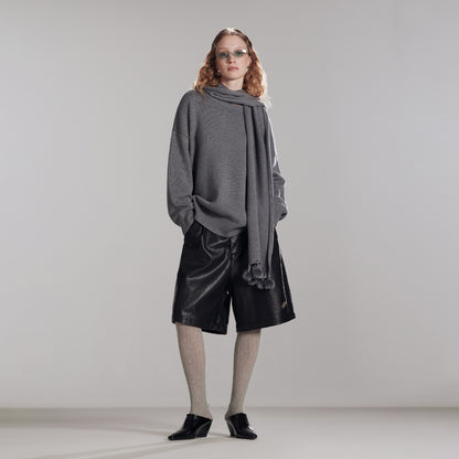 RUN_TO_THE_FUTURE_Thermal_Commuter_Loose_Unisex_Wool_Cashmere_Crewneck_Gray_Sweaters_MISSTT
