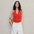 FU_FRESH_UP_Cable_Knit_V-neck_Backless_Slimming_Women&