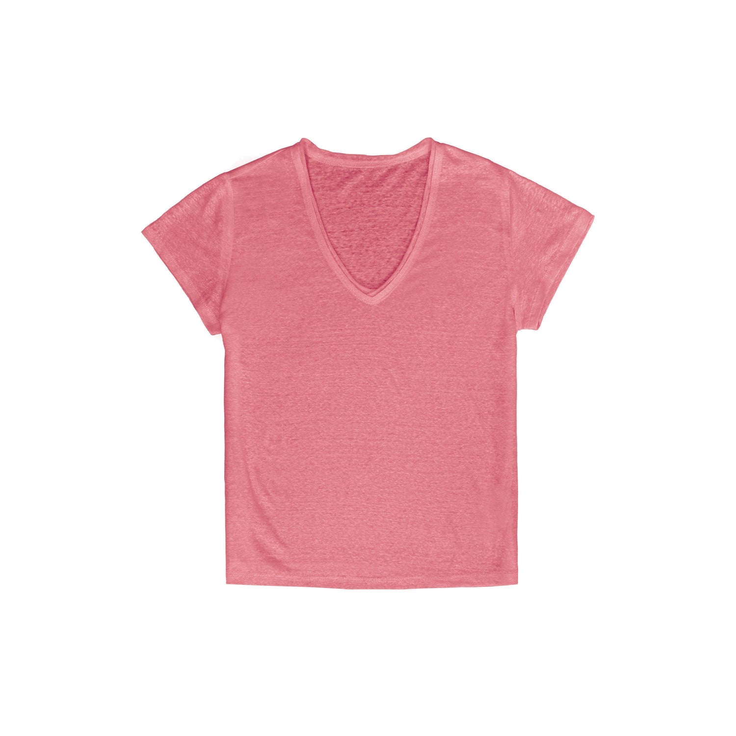 Northbutsouth_Multicolor_Snowflake_V-neck_Rolled_Hem_Women&