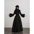 INDULGE Slim Casual Tailored Viscose Wool Blend Plaid High Waist Women Daily Long Coats