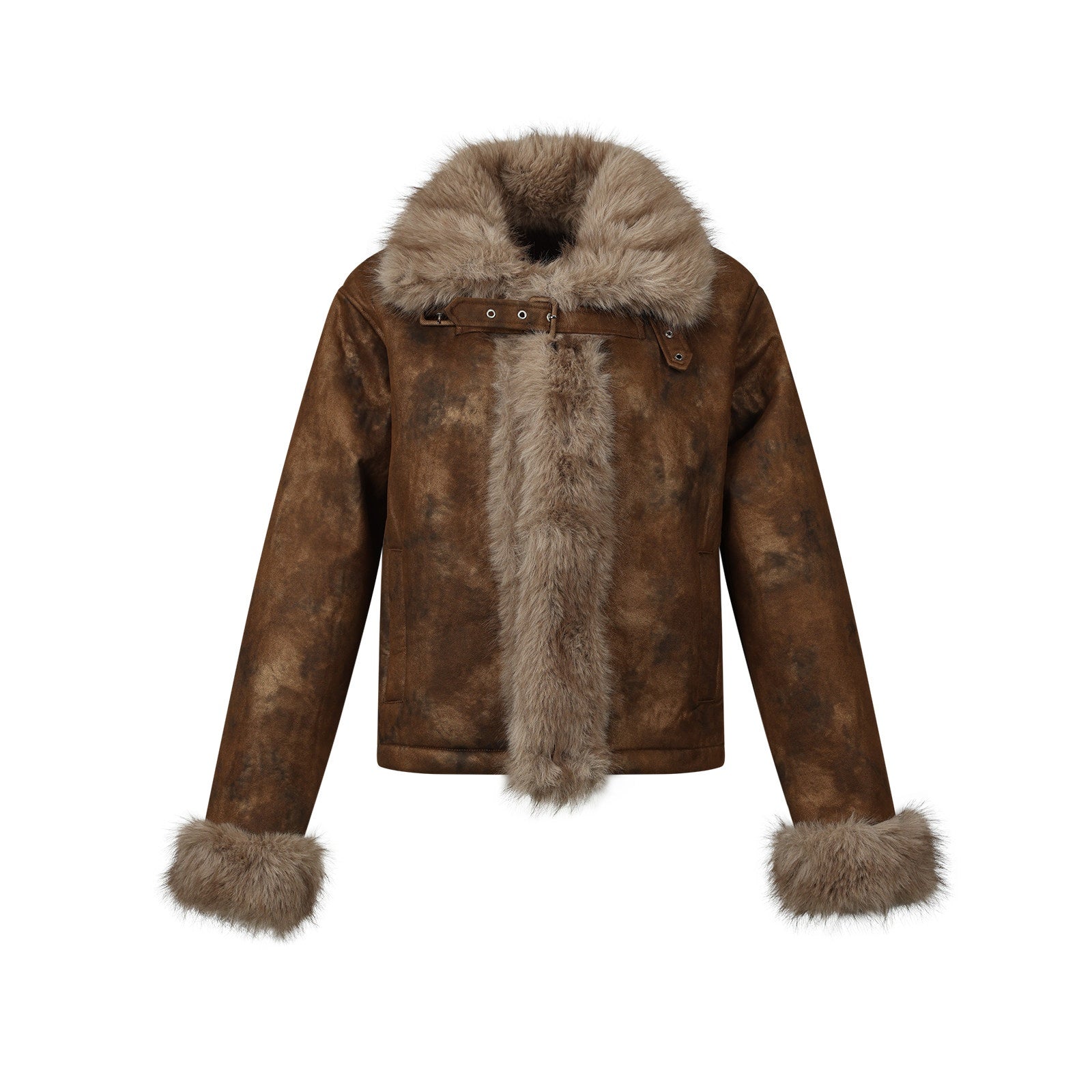 7Shiftin_Versatile_Warm_Slim_Fit_Lapel_Collar_Button_Front_Women_Brown_Cropped_Jackets_MISSTT