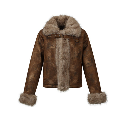 7Shiftin_Versatile_Warm_Slim_Fit_Lapel_Collar_Button_Front_Women_Brown_Cropped_Jackets_MISSTT