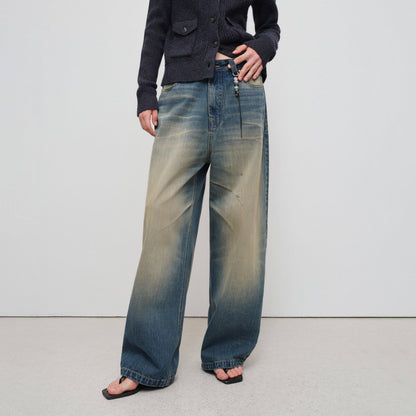 RUN_TO_THE_FUTURE_Durable_Distressed_Vintage_Blue_Low_Rise_Wide_Leg_Casual_Denim_Straight_Jeans_MISSTT