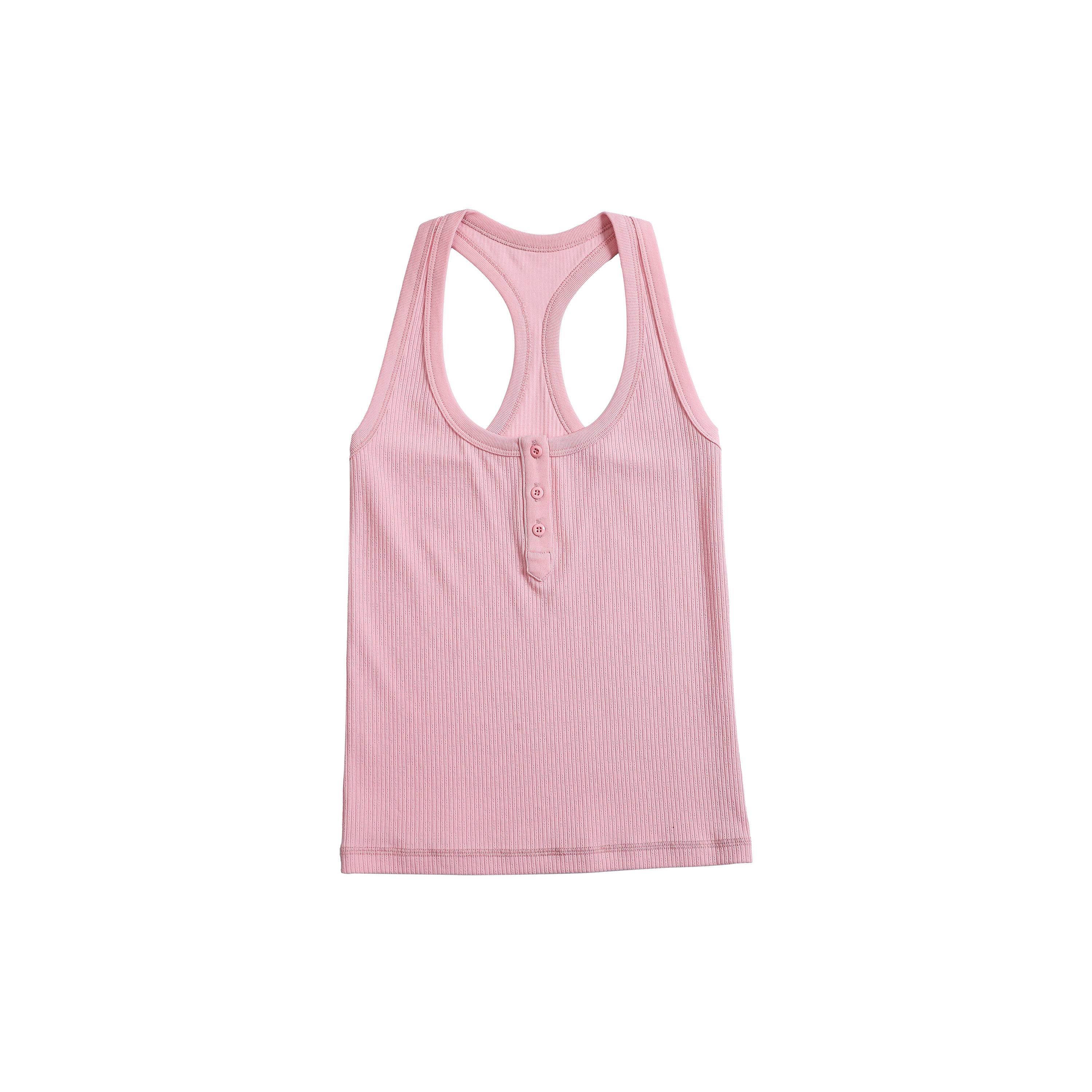 Northbutsouth_Ribbed_Slim_Fit_Multi_Button_Racerback_Women&