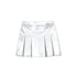 7Shiftin High Waist Pleated A Line Slim Fit Office Women Silver Mini Skirts