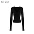 Low_pixel_Waist_Cinched_Gothic_Slim_V-neck_Black_Women_Pullover_Cropped_Jackets_MISSTT
