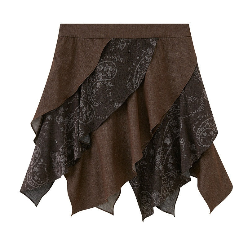 DIDDI_MODA_Cat_Print_Patchwork_V-neck_Loose_Women&