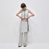 RUN_TO_THE_FUTURE_Stretch_Zip_Cropped_Slim_Workwear_Women_Nylon_Stretch_Top_&_Pants_Sets_MISSTT