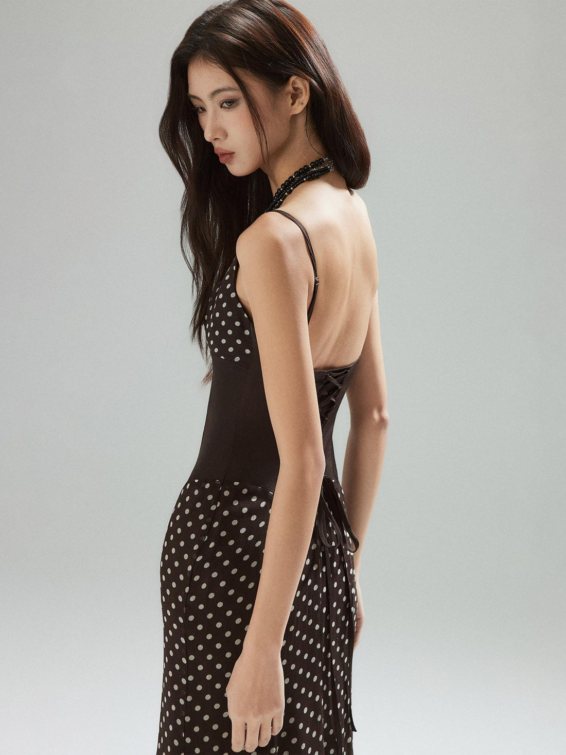 Low pixel Sexy V-neck Cami Waist Cinch Side Zipper Patchwork Viscose Women Mini Dresses