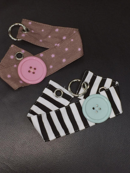 Ttsunami Multicolor Striped Button Geometric Print Women&