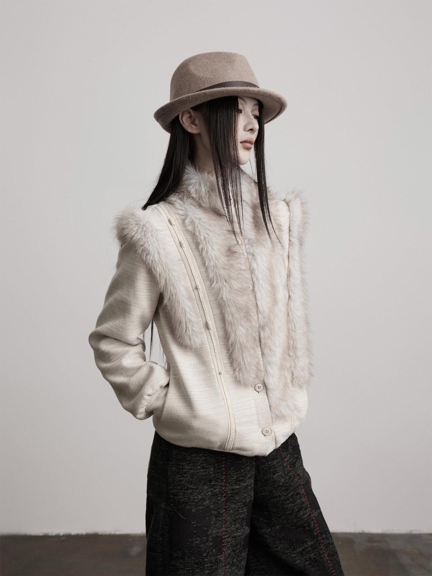 INDULGE Warm Oversized Dark Gothic Button Long Sleeve Women Poly Viscose Casual Jackets