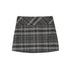 7Shiftin High Waist Cotton Plaid A Line Slim Fit Casual Girls Mini Skirts