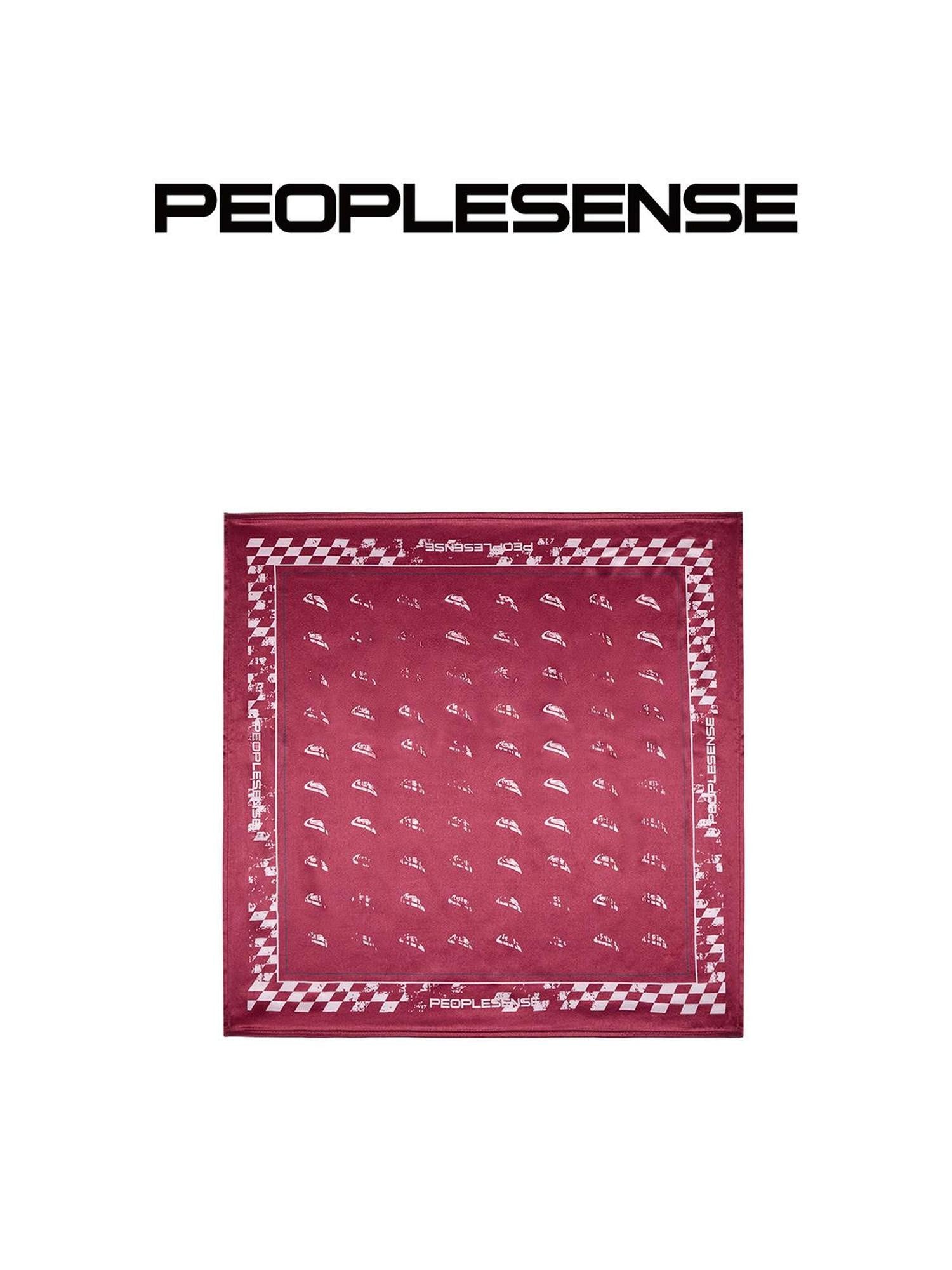 PEOPLESENSE Red Plaid Small Square Decorative British Women&