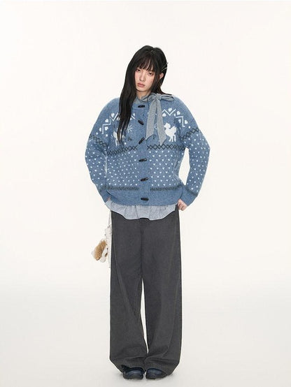 NAPSNAPS Distressed Graphite Wash Double Waist Women&