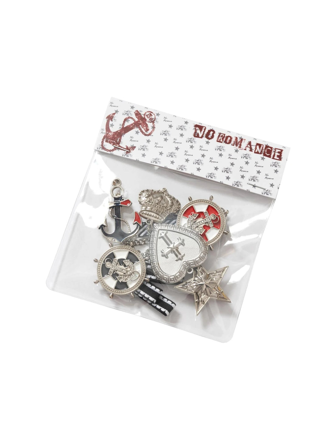 Punk Rock Vintage Metal Pin Badge With Edgy Design
