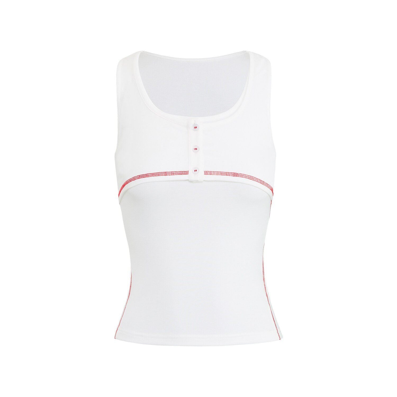 RUN TO THE FUTURE Soft Modal Blend Original Slim Racerback Cropped Unpadded Women Casual Tank Tops