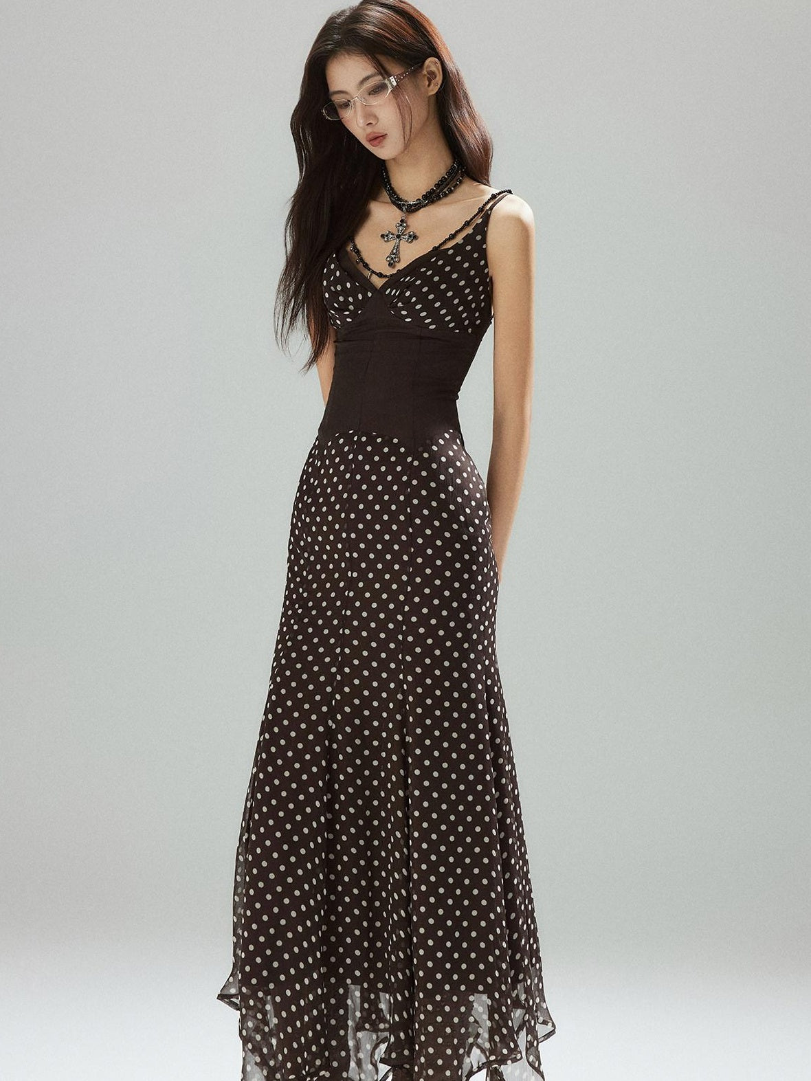 Low pixel Sexy V-neck Cami Waist Cinch Side Zipper Patchwork Viscose Women Mini Dresses