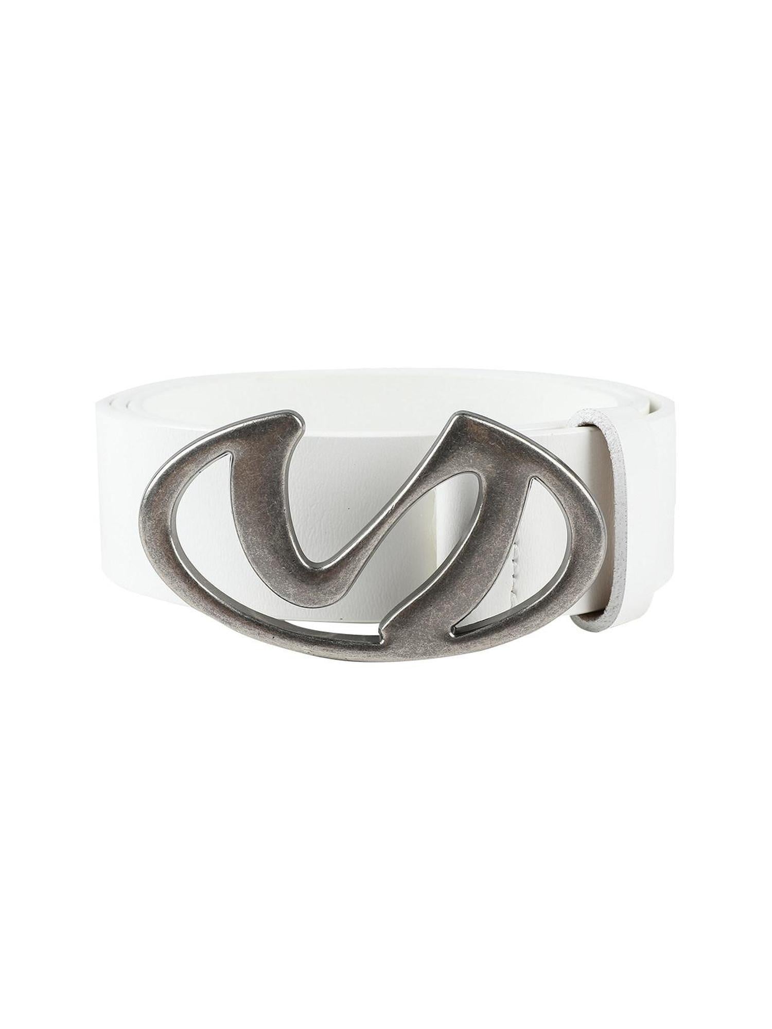 7Shiftin Soft Split Leather Casual Plain 3.7Cm Unisex Youth Leather Belts