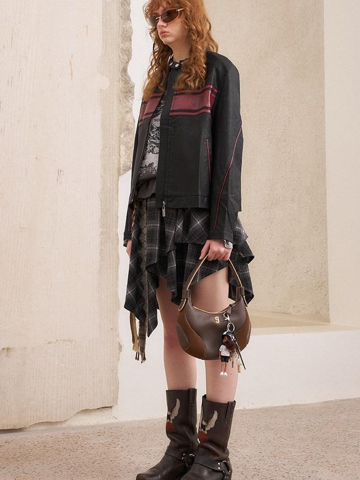 DIDDI MODA Butterfly Patchwork Hooded Women&