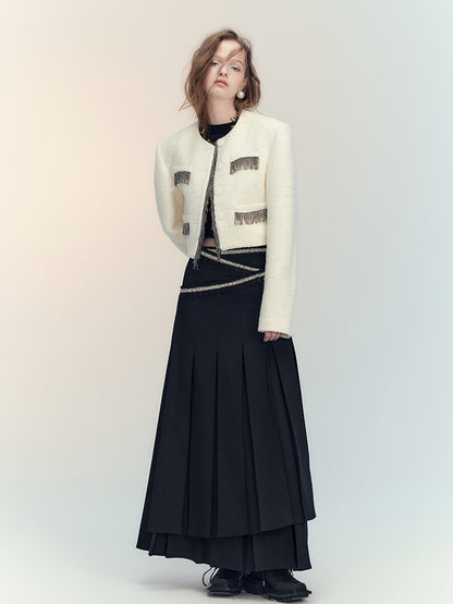 AnnoMundi Sequin Textured Boucle Two Piece Women&