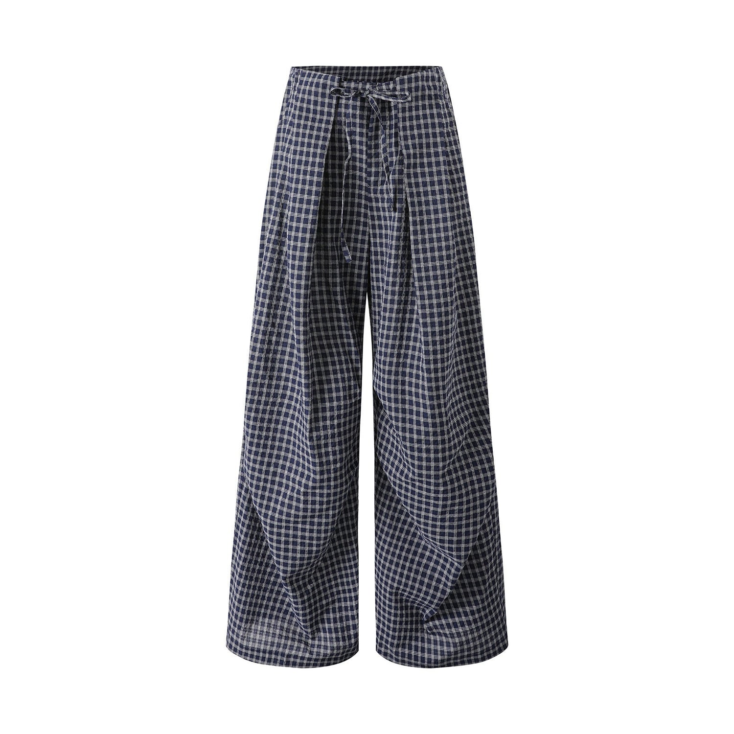 7Shiftin_Blue_Checked_Pocket_Relaxed_Natural_Waist_Women&