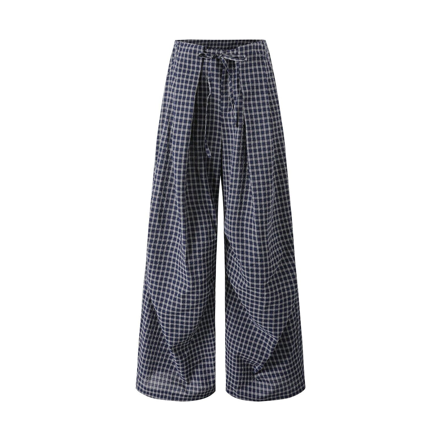 7Shiftin_Blue_Checked_Pocket_Relaxed_Natural_Waist_Women&